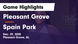 Pleasant Grove  vs Spain Park  Game Highlights - Dec. 29, 2020