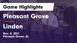 Pleasant Grove  vs Linden  Game Highlights - Nov. 8, 2021