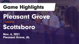 Pleasant Grove  vs Scottsboro  Game Highlights - Nov. 6, 2021