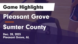 Pleasant Grove  vs Sumter County  Game Highlights - Dec. 28, 2023