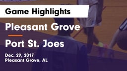 Pleasant Grove  vs Port St. Joes Game Highlights - Dec. 29, 2017