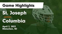 St. Joseph  vs Columbia  Game Highlights - April 2, 2022