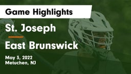 St. Joseph  vs East Brunswick  Game Highlights - May 3, 2022