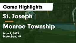 St. Joseph  vs Monroe Township  Game Highlights - May 9, 2023