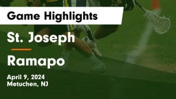 St. Joseph  vs Ramapo  Game Highlights - April 9, 2024