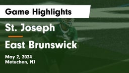 St. Joseph  vs East Brunswick  Game Highlights - May 2, 2024
