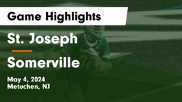 St. Joseph  vs Somerville  Game Highlights - May 4, 2024