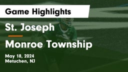 St. Joseph  vs Monroe Township  Game Highlights - May 18, 2024