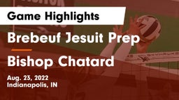 Brebeuf Jesuit Prep  vs Bishop Chatard  Game Highlights - Aug. 23, 2022