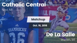 Matchup: Catholic Central vs. De La Salle  2016