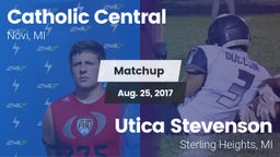 Matchup: Catholic Central vs. Utica Stevenson  2017