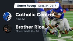 Recap: Catholic Central  vs. Brother Rice  2017