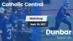 Matchup: Catholic Central vs. Dunbar  2017