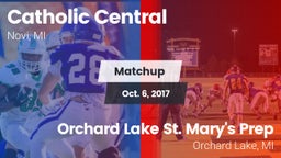 Matchup: Catholic Central vs. Orchard Lake St. Mary's Prep 2017