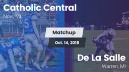 Matchup: Catholic Central vs. De La Salle  2018