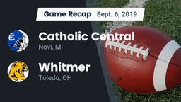 Recap: Catholic Central  vs. Whitmer  2019