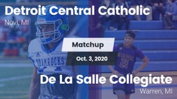 Matchup: Catholic Central vs. De La Salle Collegiate 2020