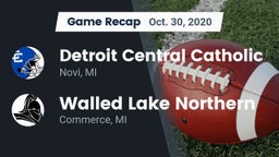 Recap: Detroit Central Catholic  vs. Walled Lake Northern  2020