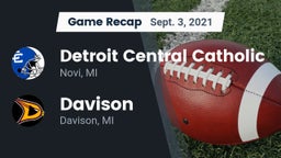 Recap: Detroit Central Catholic  vs. Davison  2021