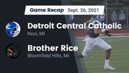 Recap: Detroit Central Catholic  vs. Brother Rice  2021