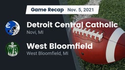 Recap: Detroit Central Catholic  vs. West Bloomfield  2021