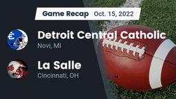 Recap: Detroit Central Catholic  vs. La Salle  2022