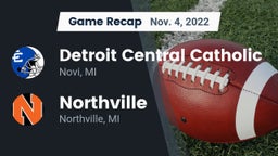 Recap: Detroit Central Catholic  vs. Northville  2022