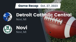 Recap: Detroit Catholic Central  vs. Novi  2023
