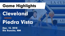 Cleveland  vs Piedra Vista  Game Highlights - Dec. 13, 2018