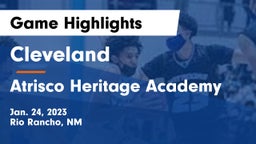 Cleveland  vs Atrisco Heritage Academy  Game Highlights - Jan. 24, 2023