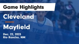 Cleveland  vs Mayfield  Game Highlights - Dec. 22, 2023