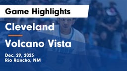 Cleveland  vs Volcano Vista  Game Highlights - Dec. 29, 2023