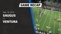 Recap: Saugus  vs. Ventura  2015