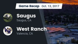 Recap: Saugus  vs. West Ranch  2017