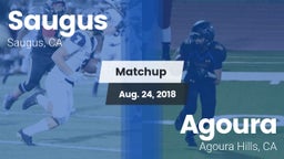 Matchup: Saugus  vs. Agoura  2018