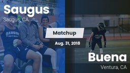 Matchup: Saugus  vs. Buena  2018