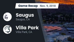Recap: Saugus  vs. Villa Park  2018