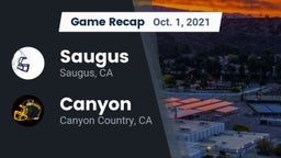 Recap: Saugus  vs. Canyon  2021