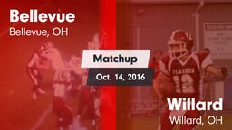 Matchup: Bellevue  vs. Willard  2016