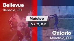 Matchup: Bellevue  vs. Ontario  2016