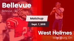 Matchup: Bellevue  vs. West Holmes  2018