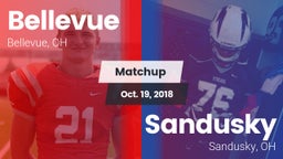 Matchup: Bellevue  vs. Sandusky  2018