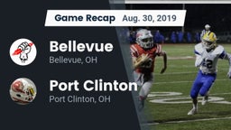 Recap: Bellevue  vs. Port Clinton  2019