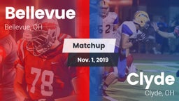 Matchup: Bellevue  vs. Clyde  2019