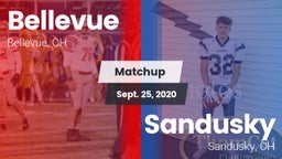 Matchup: Bellevue  vs. Sandusky  2020