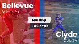 Matchup: Bellevue  vs. Clyde  2020