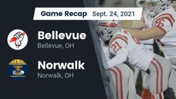 Recap: Bellevue  vs. Norwalk  2021