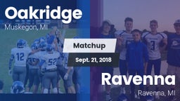 Matchup: Oakridge  vs. Ravenna  2018