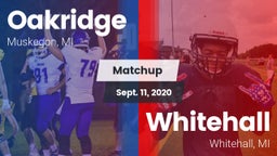 Matchup: Oakridge  vs. Whitehall  2020