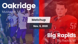 Matchup: Oakridge  vs. Big Rapids  2020